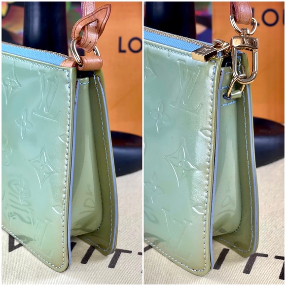 ❌SOLD❌ 💎✨AUTHENTIC✨💎 LOUIS VUITTON
Vernis Lexington Monogram Pochette Handbag - Picture 4 of 12